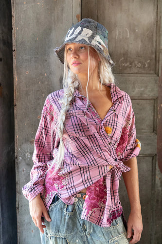 Magnolia Pearl YD Check Adison Workshirt Top 1391