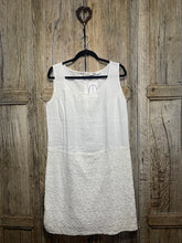 Preloved 0039 Italy White Linen Dress