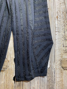 LUUKAA Black Wide Leg Trousers 23K211