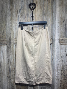 Preloved Marni Beige Cotton Mix Skirt