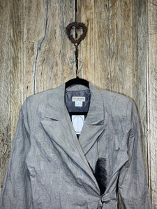 Preloved Ivan Grundahl Checked Suit Jacket
