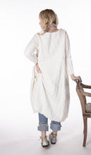 Magnolia Pearl Preloved Cotton Linen Bone Dress 652