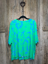 Preloved Sahara Green Print Dress