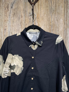 Alembika Black Roses Top ST507R SS23
