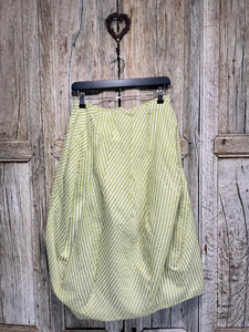 Preloved Oska Citrus Stripe Skirt