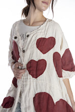 Magnolia Pearl Love Heart Applique Kimi Koat 457