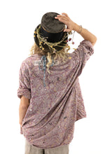 Magnolia Pearl Preloved Rvrie Block Print Adison Workshirt 1102