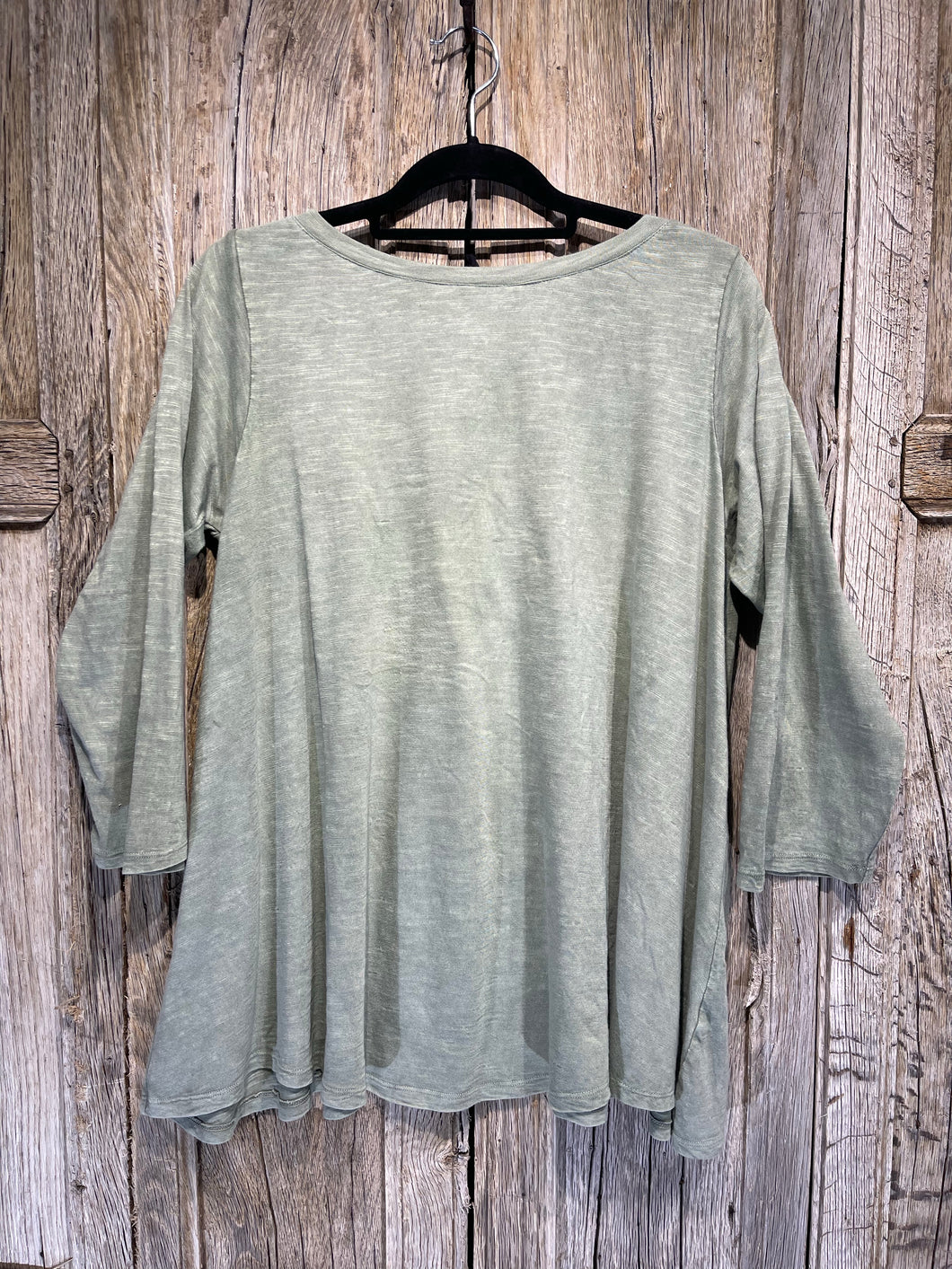 Eira Cotton Green T Shirt 2225
