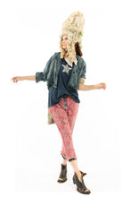 Magnolia Pearl Preloved Faded Boro Jimmy Tuxedo Jacket 495