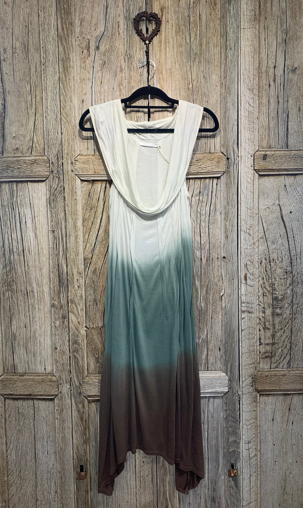 Preloved Lauren Vidal Jersey Cowl Neck Gradient Dress