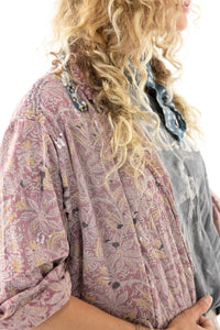 Magnolia Pearl Preloved Rvrie Block Print Adison Workshirt 1102