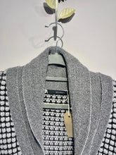 Preloved Sita Murt Grey Wool Mix Short Sleeve Cardi