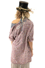 Magnolia Pearl Preloved Rvrie Block Print Adison Workshirt 1102