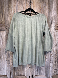 Eira Cotton Green T Shirt 2225