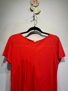 Preloved Wendy Trendy Short Sleeve Red Top