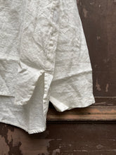 THING Off White Linen Shirt Jacket 6536 SS23