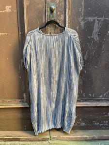 Preloved Masai Grey Crinkle Sleeveless Dress