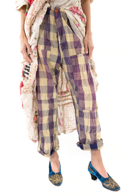Magnolia Pearl Preloved Slchk Charmie Soul Check Trousers 301