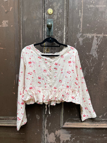 Les Ours 1C Noe Flex Print Cropped Jacket SS22