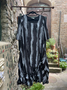 Out of Xile Knot Stripe Dress