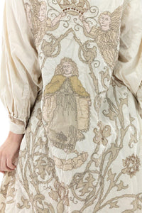 Magnolia Pearl Leola Embroidered Smock Coat 504